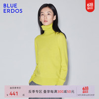 BLUE ERDOS羊绒衫女100%山羊绒简约多色基础打底毛衣套衫