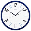 SEIKO 精工 日本精工14英寸时钟现代简约大方卧室客厅静音扫秒石英挂钟