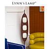 立意 Lynn's立意 Surf中古风客厅落地灯 仿木纹大理石沙发边日式卧室灯