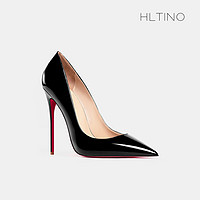 H.L.TINO .L.TINO H．L．TINO 女士红底高跟鞋
