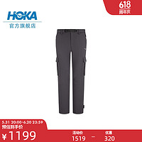 HOKA ONE ONE OKA ONE ONEHOKA ONE ONE男款春季软壳长裤户外保暖 深灰色 S