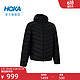 HOKA ONE ONE OKA ONE ONE 男款春季户外连帽羽绒服OUTSEEKER DOWN JACKET保暖防泼水 黑色 S