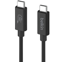 PLUS会员：belkin 贝尔金 USB4全功能数据线 2米 240W 20Gbps