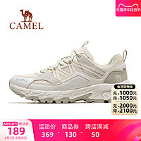 88VIP：CAMEL 骆驼 腾龙女鞋2023秋冬新款户外运动鞋子女款休闲鞋耐磨登山徒步鞋