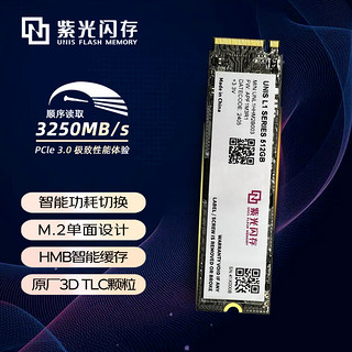 L1系列 NVMe M.2固态硬盘 512GB（PCIe 3.0）