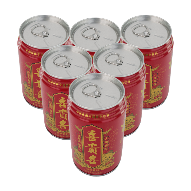 喜晓贵猴 贵喜去火凉茶 290ml*6罐 箱装