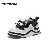 Talitaqoom ALITAQOOM熊猫鞋2024春夏季新款透气网面厚底板鞋街头潮酷休闲鞋