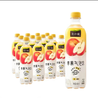 美汁源 无糖苹果气泡水 480ml*12瓶