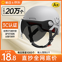 新日 SUNRA 日 SUNRA 3C认证新国标电动车头盔