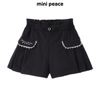 Mini Peace 女童休闲中短裤
