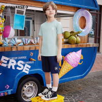 CONVERSE 匡威 儿童套装T恤短袖短裤速干套装