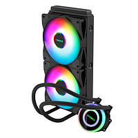 EVESKY 积至 神光120/240一体式cpu水冷散热器套装RGB彩色全平台静音风扇