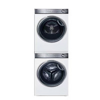 Haier 海尔 XQG100-BD14376LWU1+HGY100-F376WU1 云溪白系列洗烘一体 10KG