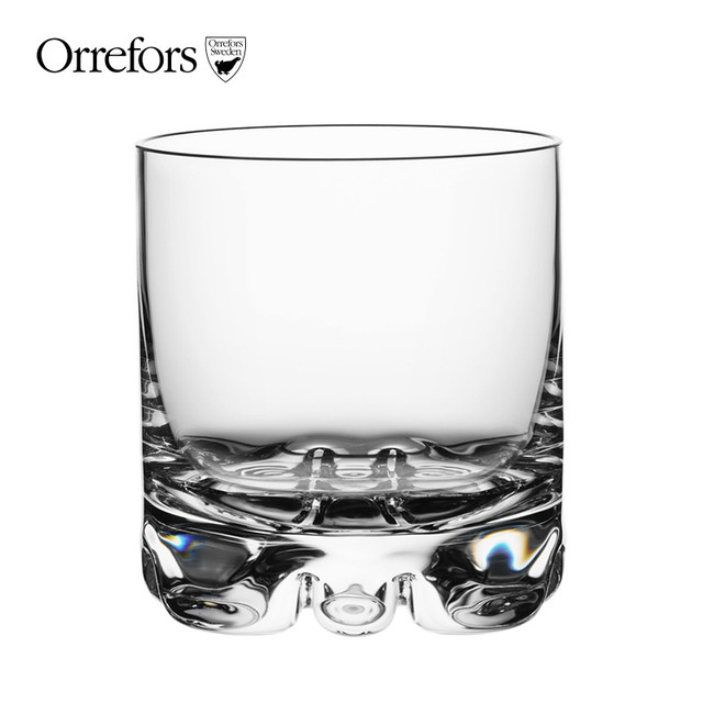 Orrefors 欧瑞诗 进口手工水晶杯玻璃酒杯家用 ERIK威士忌杯子洋酒杯