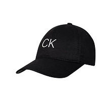 Calvin Klein CK棒球帽鸭舌帽女士 K60K609168 BAX黑色 均码
