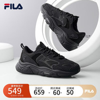 FILA斐乐男鞋男子跑鞋MARS II火星二代复古运动鞋减震男鞋 黑-F12M141116FBK 41 黑-BK