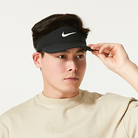 88VIP：NIKE 耐克 男帽女帽空顶帽网球遮阳帽简约透气运动帽FB6443-010