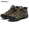 MERRELL 迈乐 上新 户外经典徒步鞋男女款MOAB3 GTX中帮透气防水耐磨防滑登山鞋 J035795棕黑（男款） 43