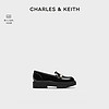 CHARLES & KEITH CHARLES&KEITH儿童珍珠绊带饰厚底乐福鞋CK9-71850011