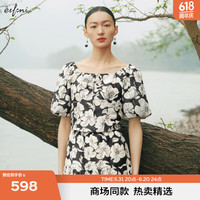 伊芙丽(eifini)【商场同款】伊芙丽衬衫1F5220641 黑色 1