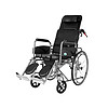 88VIP：Cofoe 可孚 轮椅带坐便器老人手推车残疾人代步折叠轻便可全躺可洗澡家用