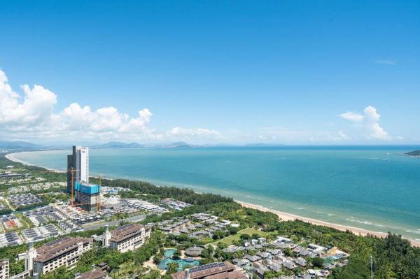 瑰丽同款view,只要166/晚!海上居海景度假公寓(三亚海棠湾店) 云霞 | 轻奢园景大床房 3晚(连住)