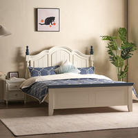 SHYHO 熙和 实木现代简约儿童床小男孩1.5米单人床房实木脚卧室家具组合