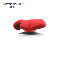摩伽 MOTOSTUHL 摩伽 马鞍椅 健身椅腹肌核心健身器材人体工学坐垫 MOTO 红色羊毛布-美臀坐垫