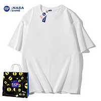 NASA GAME 官网新品2024纯棉短袖 情侣装 T恤