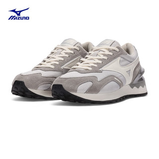  Mizuno/美津浓 经典复古 男士运动鞋  10/浅灰/中灰/白 41