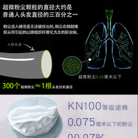 宝顺安 3203KN100防尘口罩煤矿水泥电焊工业粉尘打磨专用硅胶面罩
