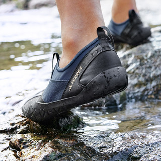 阿迪达斯JAWPAW SLIP ON户外运动涉水鞋溯溪鞋男女夏季adidas TERREX 