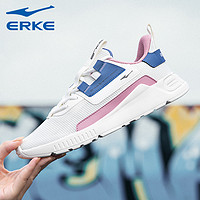 ERKE 鸿星尔克 女鞋运动鞋夏季新款网鞋官方旗舰店软底增高老爹鞋子女款