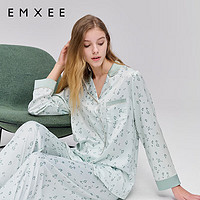 EMXEE 嫚熙 夏季月子服 牛油果绿 L