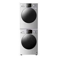 以旧换新：Panasonic 松下 Xtra蔓越莓 XQG100-N1R3+NH-CR19E 热泵洗烘套装