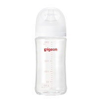 Pigeon 贝亲 婴儿宽口径玻璃奶瓶 80-240ml