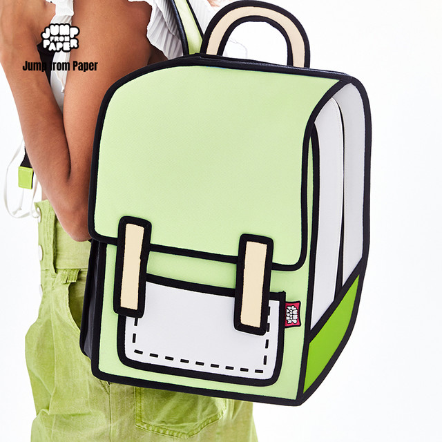 Jump From Paper 宇宙包书包女大学生双肩包背包二次元2d漫画通勤