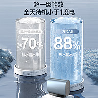 Vanward 万和 扁桶双胆电热水器电家用节能60升卫生间储水式一级能效洗澡A6