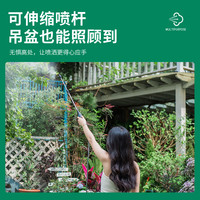 深邦电动浇花水枪充电式消毒打药喷雾器家用户外便携式自吸水喷枪