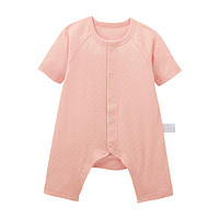 88VIP：SENSHUKAI 千趣会 日本千趣会婴童衣服薄款透气新生儿短袖纯棉连体衣哈衣D86000婴儿