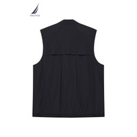 诺帝卡（NAUTICA）【黑帆系列】23春夏新款休闲马甲背心男JB3230 0TB 