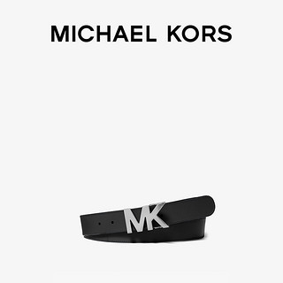MICHAEL KORS 迈克·科尔斯 MK 男士经典标志扣百搭皮质腰带皮带
