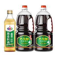 88VIP：Shinho 欣和 hinho 欣和 酱油六月鲜1.8L×2 味达美料酒450ml烹饪烧菜炖煮调料调味料
