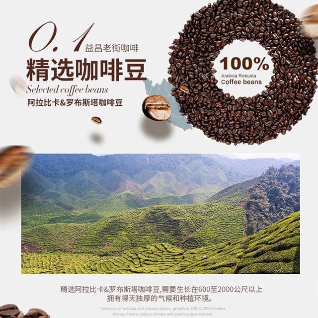 88VIP：AIK CHEONG 益昌 马来西亚益昌速溶白咖啡无白砂糖450g