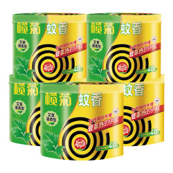 lanju 榄菊 蚊香艾草清香型40单圈*5桶