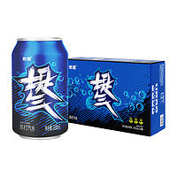 yineng 依能 ineng 依能 提气 气泡原味黑蓝罐 0糖0脂0卡 苏打水饮料 330ml*24罐 整箱装