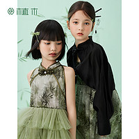 88VIP：植木 童装蓬蓬网纱女童连衣裙2024夏装新款儿童