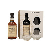 THE BALVENIE 百富 欧洲直邮Balvenie12 年单麦芽苏格兰威士忌40%礼盒装绵密700ml
