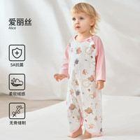 欧孕儿童睡裙女夏季纯棉薄款短袖家居服宝宝小孩睡衣2024新款裙子