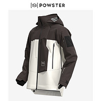 powster 巡洋舰系列滑雪衣服[sSs]单双板专业级连帽外套23-24新款